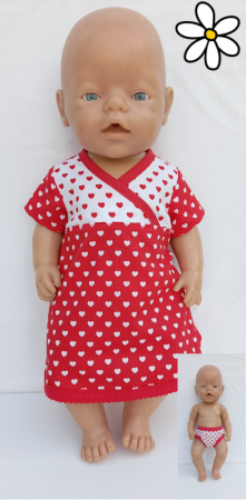 Jurkje Rode Hartjes - Verkocht